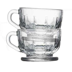 La Rochere ラロシェール フロール エスプレッソカップ 100cc　2個セット　/ガラス フランス デザートグラス オードブル