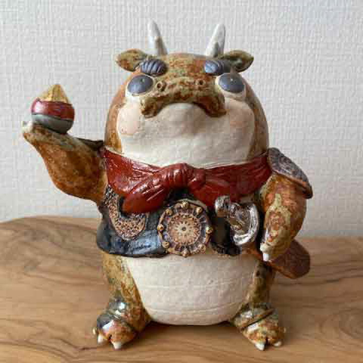 楽天市場】**常滑焼作家 竹内文子作 辰 龍大将 干支縁起置物 /ご出産  