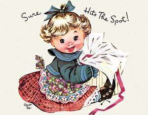 �A���O���[�e�B���O�J�[�h�@Sure Hits The Spot