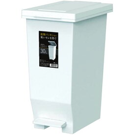 【おすすめ・人気】ゴミ箱 ダストボックス 約幅25.2cm 30L ホワイト ペダル式 ふた付き アスベル 密閉ペダルペール キッチン 台所 リビング|安い 激安 格安