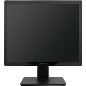 【送料無料】グリーンハウス 17型スクエア液晶ディスプレイ/1280×1024/HDMI、miniD-Sub15/ブラック/スピーカー/5年保証/TNパネル GH-LCS17D-BK　おすすめ 人気 安い 激安 格安 おしゃれ 誕生日 プレゼント 引越し 新生活