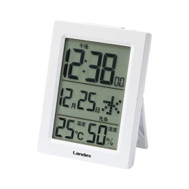 【送料無料】温湿度表示デジタル時計 K20258418　おすすめ 人気 安い 激安 格安 おしゃれ 誕生日 プレゼント ギフト 引越し 新生活 ホワイトデー