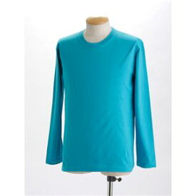 【おすすめ・人気】ユニセックス長袖 Tシャツ XL ターコイズ ブルー|安い 激安 格安