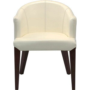 【おすすめ・人気】ダイニングチェア 木製 肘掛け HOC-55IV アイボリー|安い 激安 格安