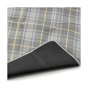 【おすすめ・人気】アサヒ興洋 ふんわりレジャーマット 4〜5人用 特大(150×200cm) グレイッシュチェック|安い 激安 格安