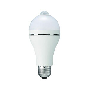 【おすすめ・人気】YAZAWA バッテリー内蔵センサー電球 60W相当 昼光色 LDA8DGBP|安い 激安 格安