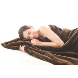 【おすすめ・人気】日本製 寝具 CALDO NIDO(R) ELITE(カルドニードエリート) 掛け毛布 シングル(約140×200cm) ブラウン【代引不可】|安い 激安 格安