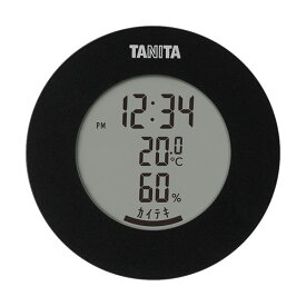 【おすすめ・人気】タニタ デジタル温湿度計 ブラック TT-585BK 1個|安い 激安 格安