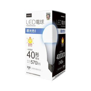 y߁ElCz[܂Ƃ] HIDISC LEDd(ʓd40`) F HDLED40W6500K[×3Zbg]@  i  a v[g Mtg z V zCgf[