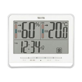【おすすめ・人気】タニタ デジタル温湿度計 ホワイト TT-538WH 1個|安い 激安 格安