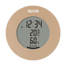 【おすすめ・人気】タニタ デジタル温湿度計 ライトブラウン TT-585BR 1個|安い 激安 格安