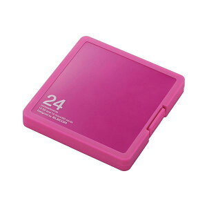【おすすめ・人気】(まとめ) エレコムSD/microSD用メモリカードケース プラスチックタイプ ピンク インデックス台紙付 CMC-SDCPP24PN1個 【×3セット】|安い 激安 格安