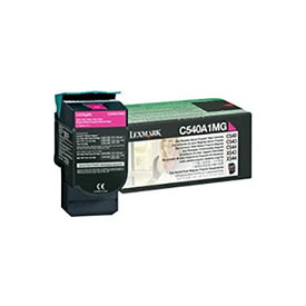 【送料無料】[純正品] LEXMARK トナーカートリッジ[C540A1MG マゼンタ] 1K RPトナー　おすすめ 人気 安い 激安 格安 おしゃれ 誕生日 プレゼント ギフト 引越し 新生活 ホワイトデー