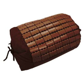 【おすすめ・人気】天然素材の涼しさ ひんやり竹枕 【37×25cm/ブラウン】 接触冷感 バンブー枕 『ドミノ枕』 九装|安い 激安 格安