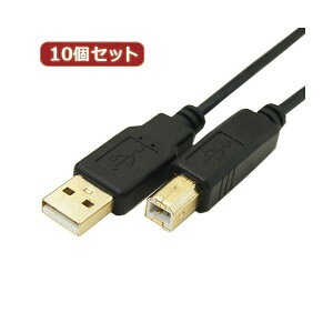 yzϊl 10Zbg ɍUSBP[uAIX-BIX 1.8m USB2A-B^CA180X10@ lC   i  a v[g Mtg z V zCgf[