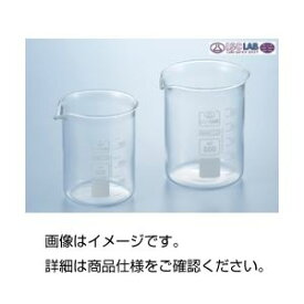 【おすすめ・人気】（まとめ）硼珪酸ガラス製ビーカー（ISOLAB）400ml【×10セット】|安い 激安 格安