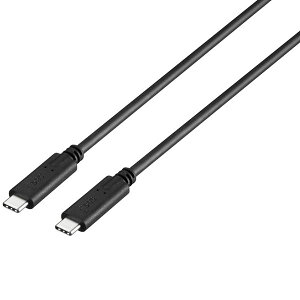 y߁ElCzobt@[ USB3.1 Gen2P[u(Type-C to Type-C) USB PowerDelivery(3A) Ή 1.0m ubN BSUCC312P3A10BK@  i  a v[g Mtg z V zCg