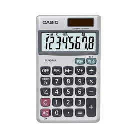 【おすすめ・人気】(まとめ) カシオ CASIO 電卓 8桁 手帳サイズ SL-900LA-N 1台 【×5セット】|安い 激安 格安