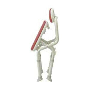 【おすすめ・人気】アロン化成 シャワーチェア 安寿コンパクト折畳シャワーベンチIC背付レッド 536-362|安い 激安 格安