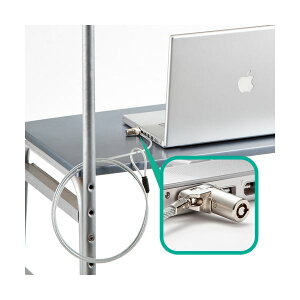 【おすすめ・人気】(まとめ)サンワサプライ 超小型シリンダセキュリティ(eセキュリティ) SLE-25S【×2セット】|安い 激安 格安