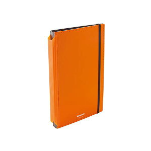 【おすすめ・人気】(まとめ) ナカバヤシ 折りたたみクリップボード A4判タテ型(二つ折りタイプ) オレンジ 【×5セット】|安い 激安 格安