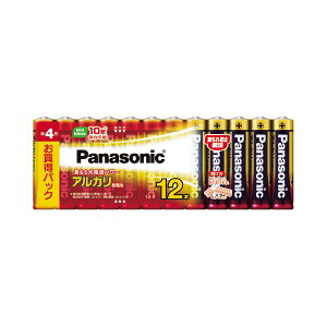 【おすすめ・人気】(まとめ)パナソニック アルカリ乾電池 単4形LR03XJ/12SW 1パック(12本)【×5セット】|安い 激安 格安