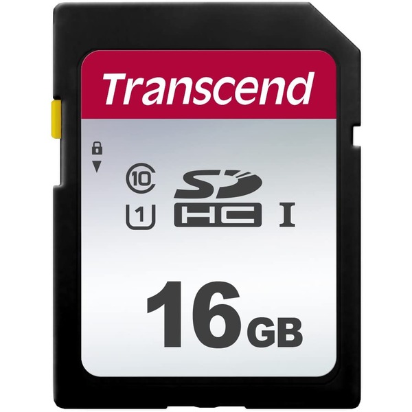 【5個セット】トランセンド 16GB SDHCカード UHS-1 TS16GSDC300S-5P