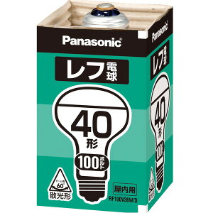【おすすめ・人気】(まとめ) Panasonic 屋内用レフ電球 40形 RF100V36WD【×10セット】|安い 激安 格安