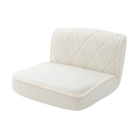 【おすすめ・人気】ローソファー 座椅子 幅約60cm S ホワイト スチールパイプ ポケットコイルスプリング ウレタンフォーム 日本製 リビング【代引不可】|安い 激安 格安