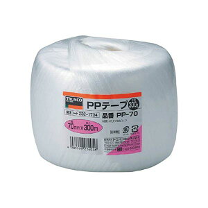 yz(܂Ƃ) TRUSCO PPe[v 70mm×300m PP-70 1[×5Zbg]@ lC   i  a v[g Mtg z V zCgf[