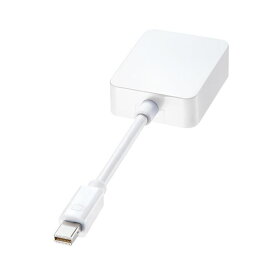 【送料無料】(まとめ) サンワサプライ 4K対応 MiniDisplayPort-HDMI変換アダプタ AD-MDPHD008 1個[×5セット]　おすすめ 人気 安い 激安 格安 おしゃれ 誕生日 プレゼント ギフト 引越し 新生活 ホワイトデー