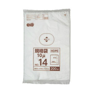 yz(܂Ƃ) TANOSEE HDPEKi RȂ14 R280×^e410×0.01mm 1pbN(200) [×10Zbg]@ lC   i  a v[g Mtg z V