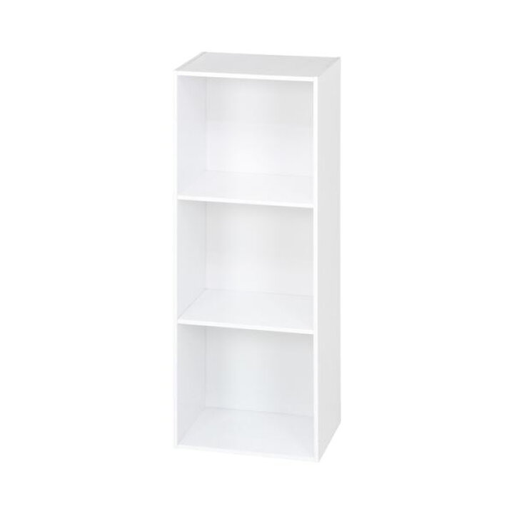 楽天市場 送料無料 カラーボックス 収納棚 3段 幅418 奥行290 高さ1110mm 対応 ホワイト リビング ダイニング キッチン ベッドルーム 代引不可 おすすめ 人気 安い 激安 格安 おしゃれ 誕生日 プレゼント ギフト ハロウィン クリスマス おすすめショップ