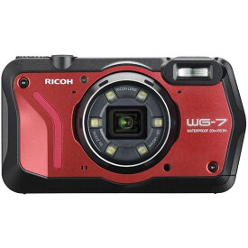 【おすすめ・人気】リコーイメージング 防水デジタルカメラ WG-7 (レッド) KIT JP WG-7 RED|安い 激安 格安