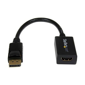 【送料無料】(まとめ) StarTech.com DisplayPort-HDMI変換アダプタ 5.1ch音声出力対応 オス/メス 1920×1200対応 ブラック DP2HDMI2 1個[×3セット]　おすすめ 人気 安い 激安 格安 おしゃれ 誕生日 プ 引越し 新生活