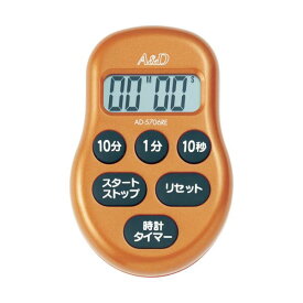 【おすすめ・人気】（まとめ）A&D デジタルタイマー赤AD5706RE-BP 1個【×5セット】|安い 激安 格安