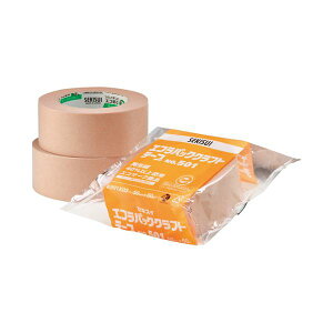 【送料無料】セキスイ エコラパッククラフトテープ50mm×50m 50巻 おすすめ 人気 安い 激安 格安 おしゃれ 誕生日 プレゼント ギフト 引越し 新生活 ホワイトデー