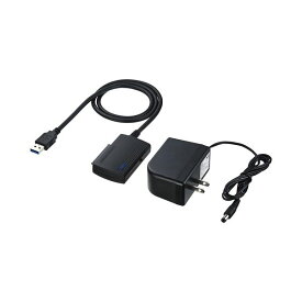 【おすすめ・人気】サンワサプライSATA-USB3.0変換ケーブル USB3.0(A)オス-SATAオス USB-CVIDE3 1本|安い 激安 格安