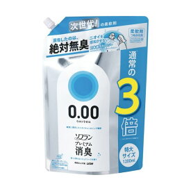 【おすすめ・人気】(まとめ) ライオン ソフラン プレミアム消臭 ウルトラゼロ つめかえ用 特大 1200ml 1パック 【×5セット】|安い 激安 格安