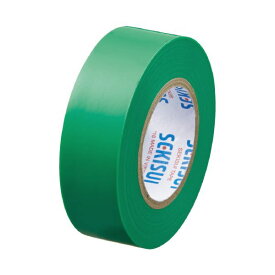 【おすすめ・人気】（まとめ）セキスイ エスロンテープ #360 19mm×10m 緑 V360M1N（×100セット）|安い 激安 格安