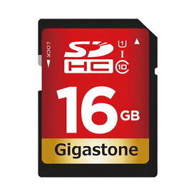 【おすすめ・人気】Gigastone SDHCカード 16GB V10 UHS-1 U1 GJSX-16GV1 1枚　安い 激安 格安 おしゃれ 誕生日 プレゼント ギフト 引越し 新生活 ホワイトデー