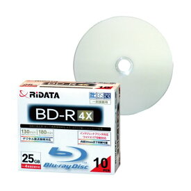 【おすすめ・人気】（まとめ）RiDATA 録画用BD-R 130分1-4倍速 ホワイトワイドプリンタブル 5mmスリムケース BD-R130PW 4X.10P SC C1パック(10枚) 【×3セット】|安い 激安 格安