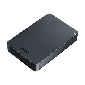 【おすすめ・人気】バッファロー MiniStation USB3.1（Gen1）対応 耐衝撃ポータブルHDD 4TB ブラック HD-PGF4.0U3-GBKA 1台|安い 激安 格安