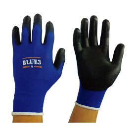 【おすすめ・人気】(まとめ) 富士手袋工業 ブルースリー PU18G S ブルー 9310-S 1双 【×10セット】|安い 激安 格安