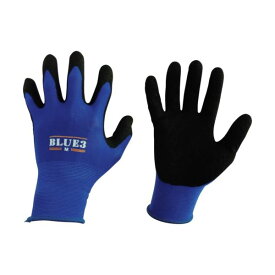 【おすすめ・人気】(まとめ) 富士手袋工業 ブルースリー ニトリル手袋 18G M ブルー 9330-M 1双 【×5セット】|安い 激安 格安