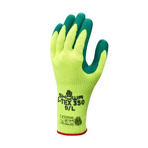 【おすすめ・人気】ショーワグローブ 耐切創背抜き手袋S-TEX 350 XL グリーン S-TEX 350 XL 1双 安い 激安 格安 おしゃれ 誕生日 プレゼント ギフト 引越し 新生活 ホワイトデー