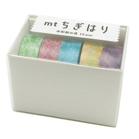 【おすすめ・人気】（まとめ） mtちぎはり 創作用マスキングテープ 水彩絵の具セット MTTIGIS02 【×3セット】|安い 激安 格安