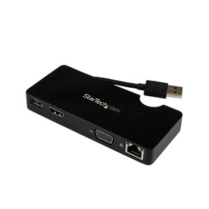 y߁ElCzStarTech.com USB3.0ڑm[gp\RE~jhbLOXe[V USB3SMDOCKHV 1|  i