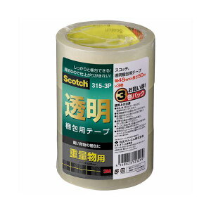 yz(܂Ƃ) 3M XRb` pe[v dʕp 0.09mm 48mm×50m 315-3P 1pbN(3) [×5Zbg]@ lC   i  a v[g Mtg z V