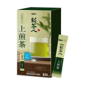 【送料無料】(まとめ) 味の素AGF 新茶人インスタントティースティック 宇治抹茶入り上煎茶 0.8g 1セット(300本：100本×3箱) [×3セット]　おすすめ 人気 安い 激安 格安 おしゃれ 誕生日 プレゼント ギフト 引越し 新生活 ホワイトデー